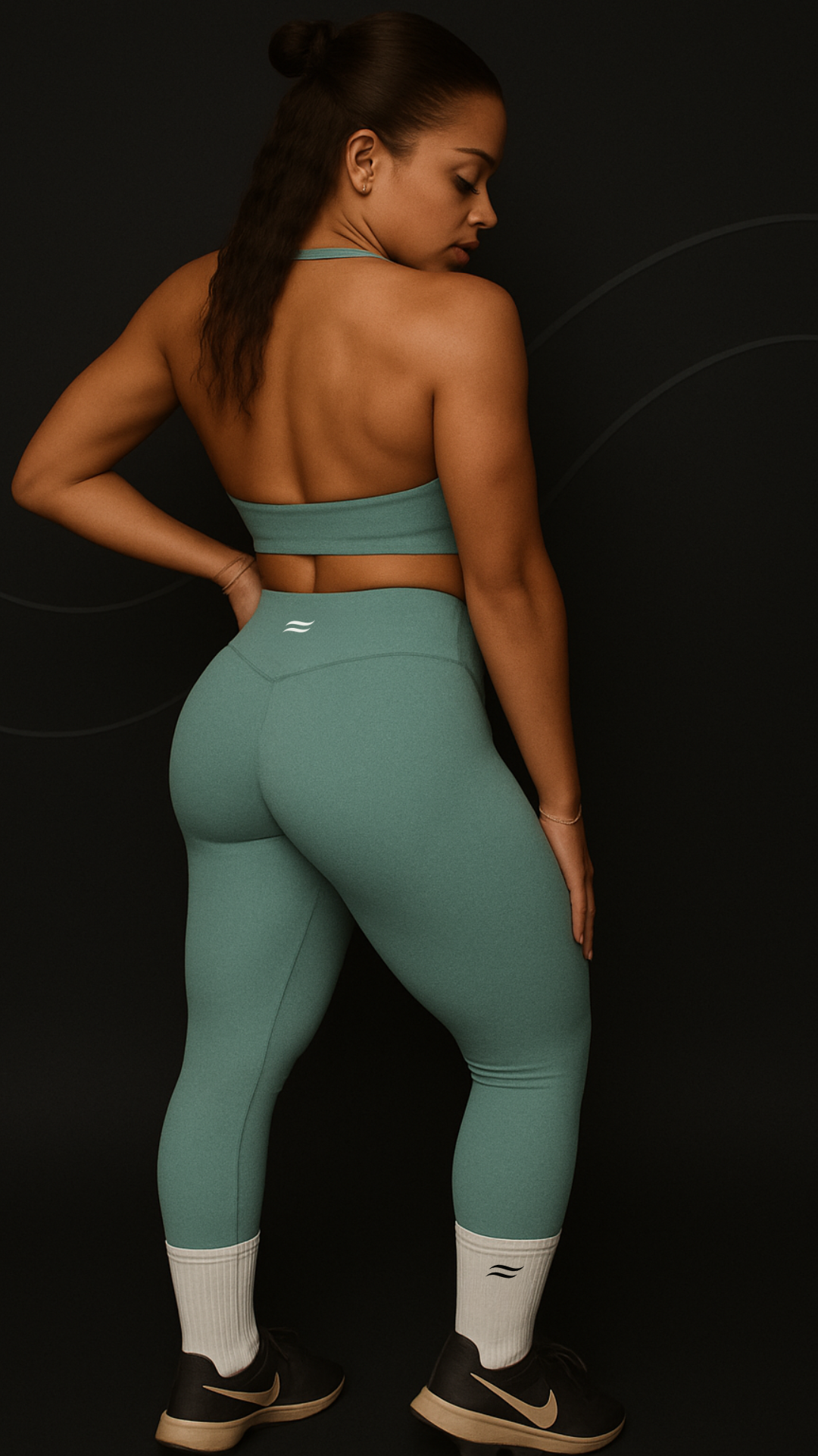 Legging sculp cèdre