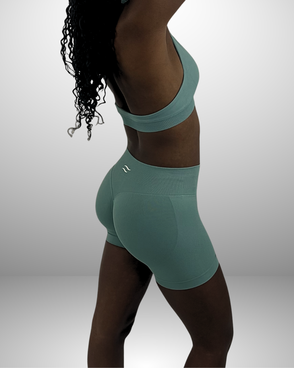 Le Short Ventre Plat Sauge