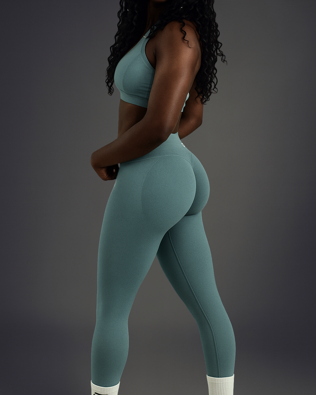 Le Legging Ventre Plat Sauge