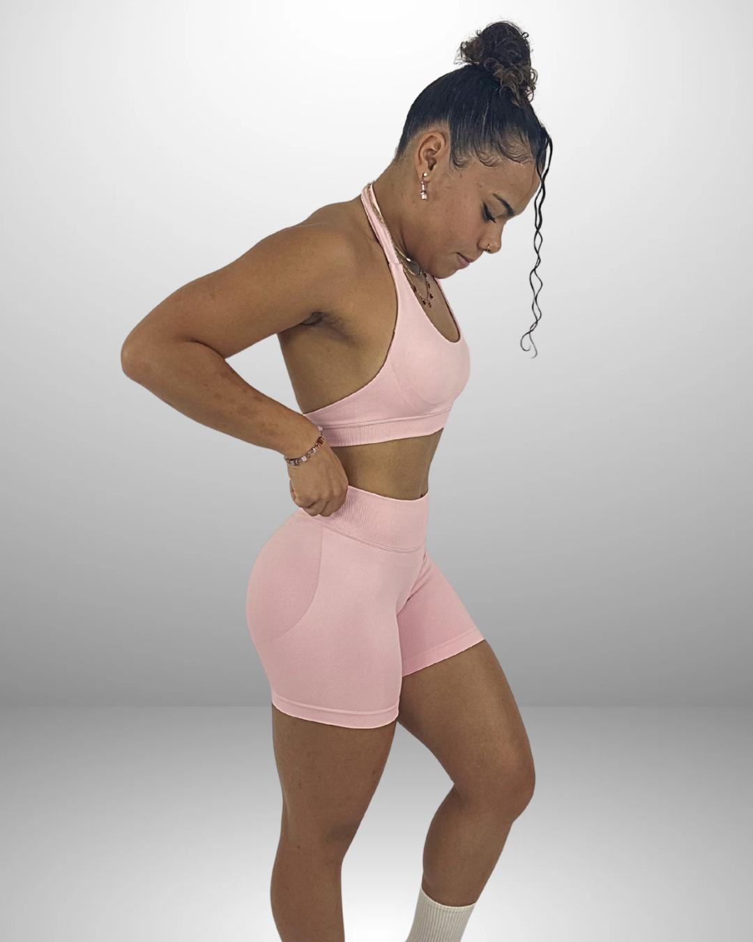 Le Short Ventre Plat Blush
