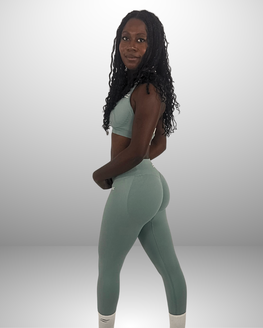 Le Legging Ventre Plat Sauge