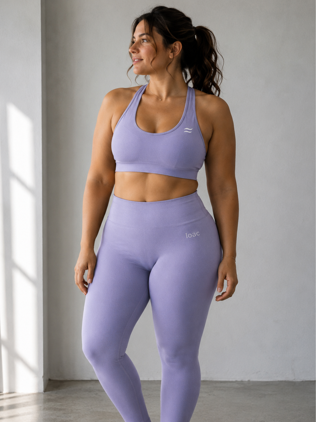 Le Legging Ventre Plat Lavande