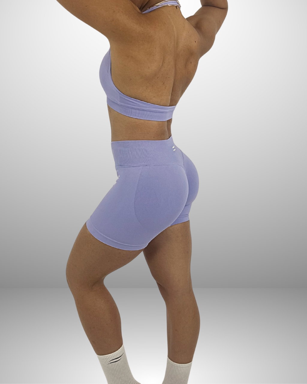 Le Short Ventre Plat Lavande