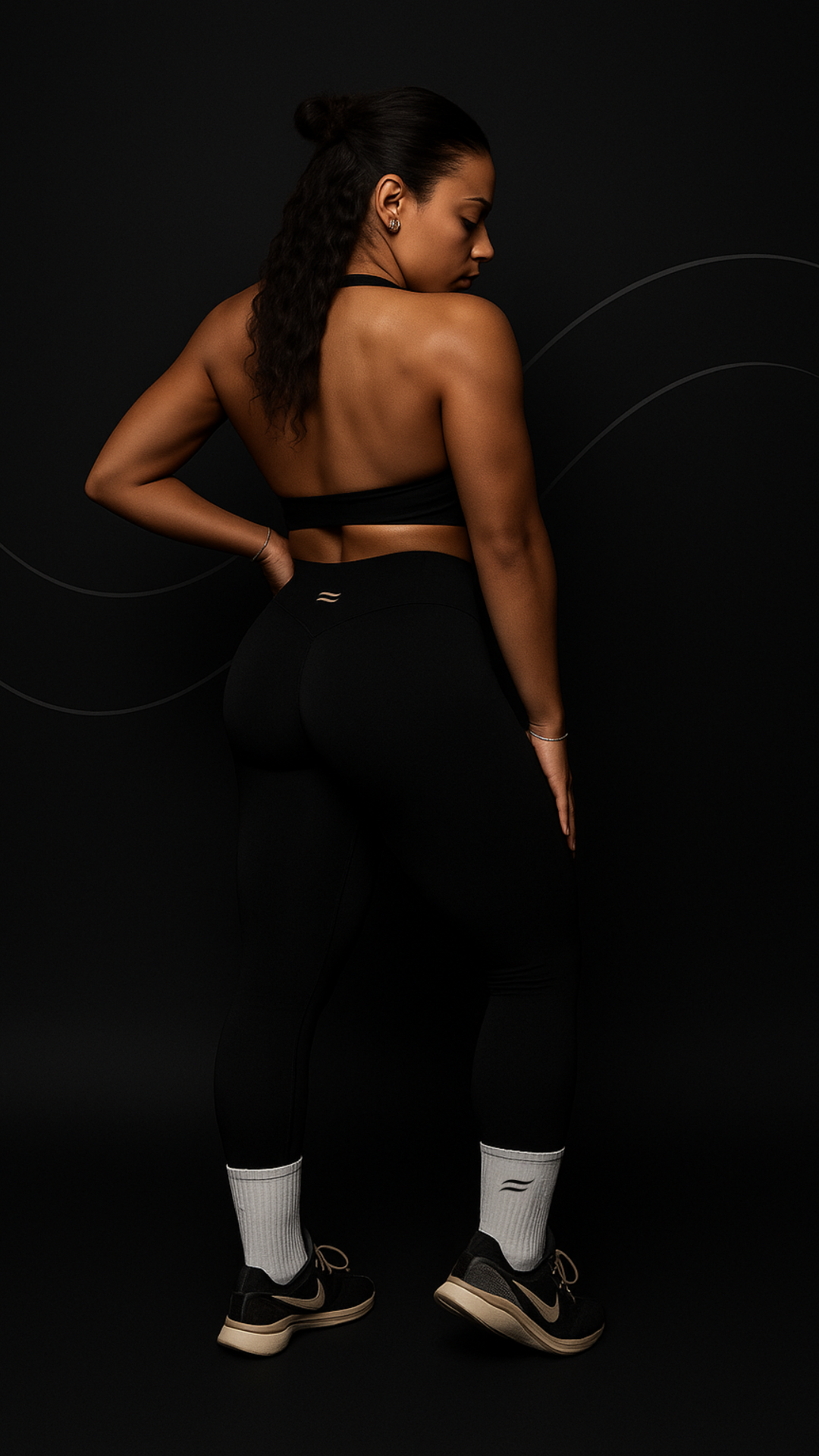 Legging sculp onyx