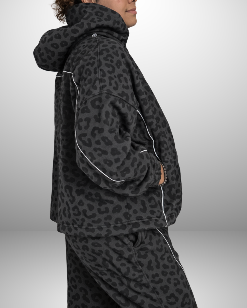 Sweat à capuche mixte Roar