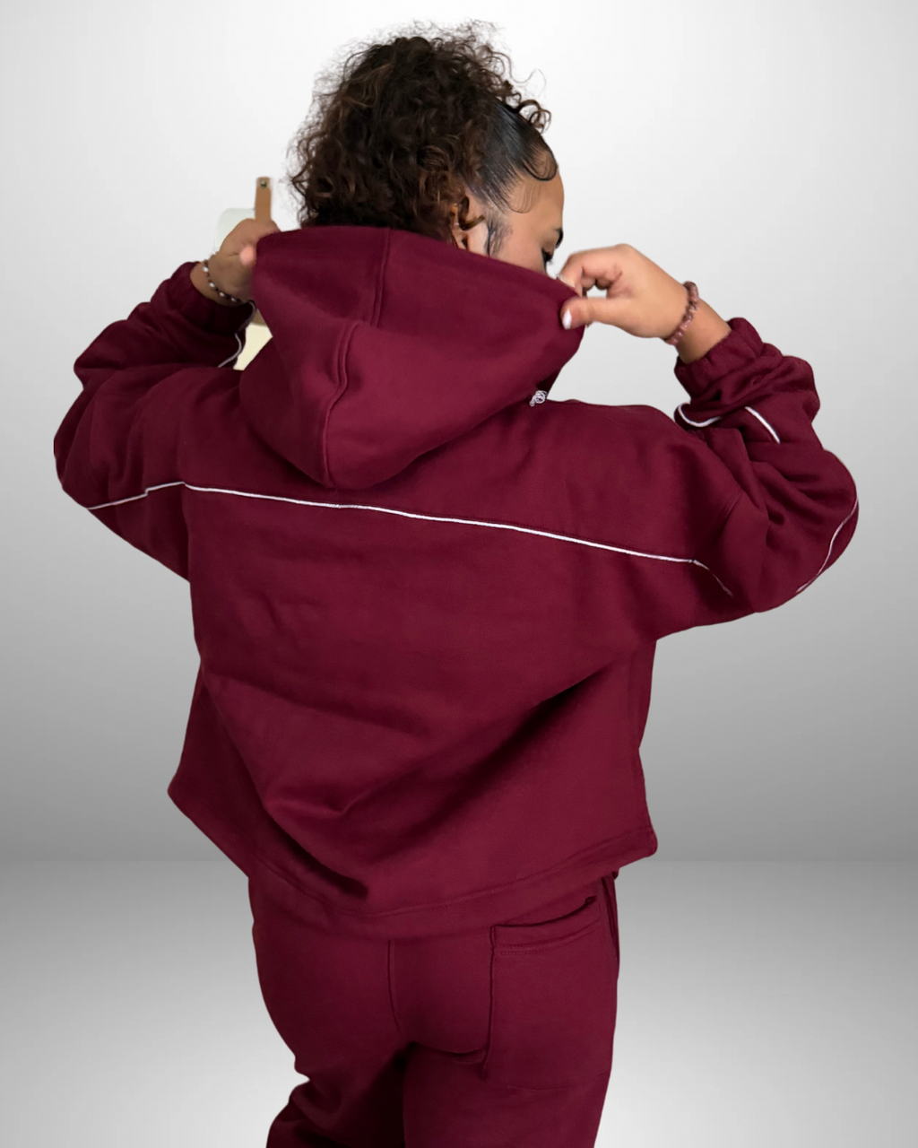 Sweat à capuche mixte Cherry