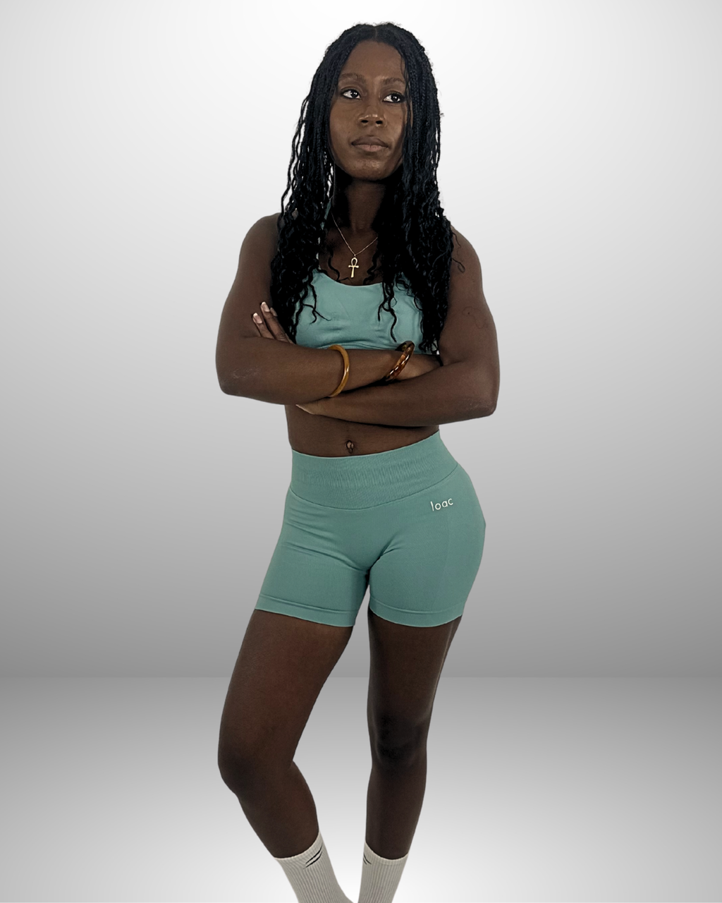 Le Short Ventre Plat Sauge