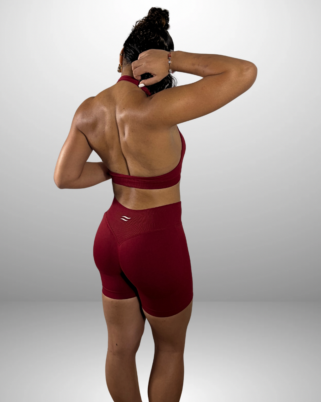 Le Short Ventre Plat Cherry