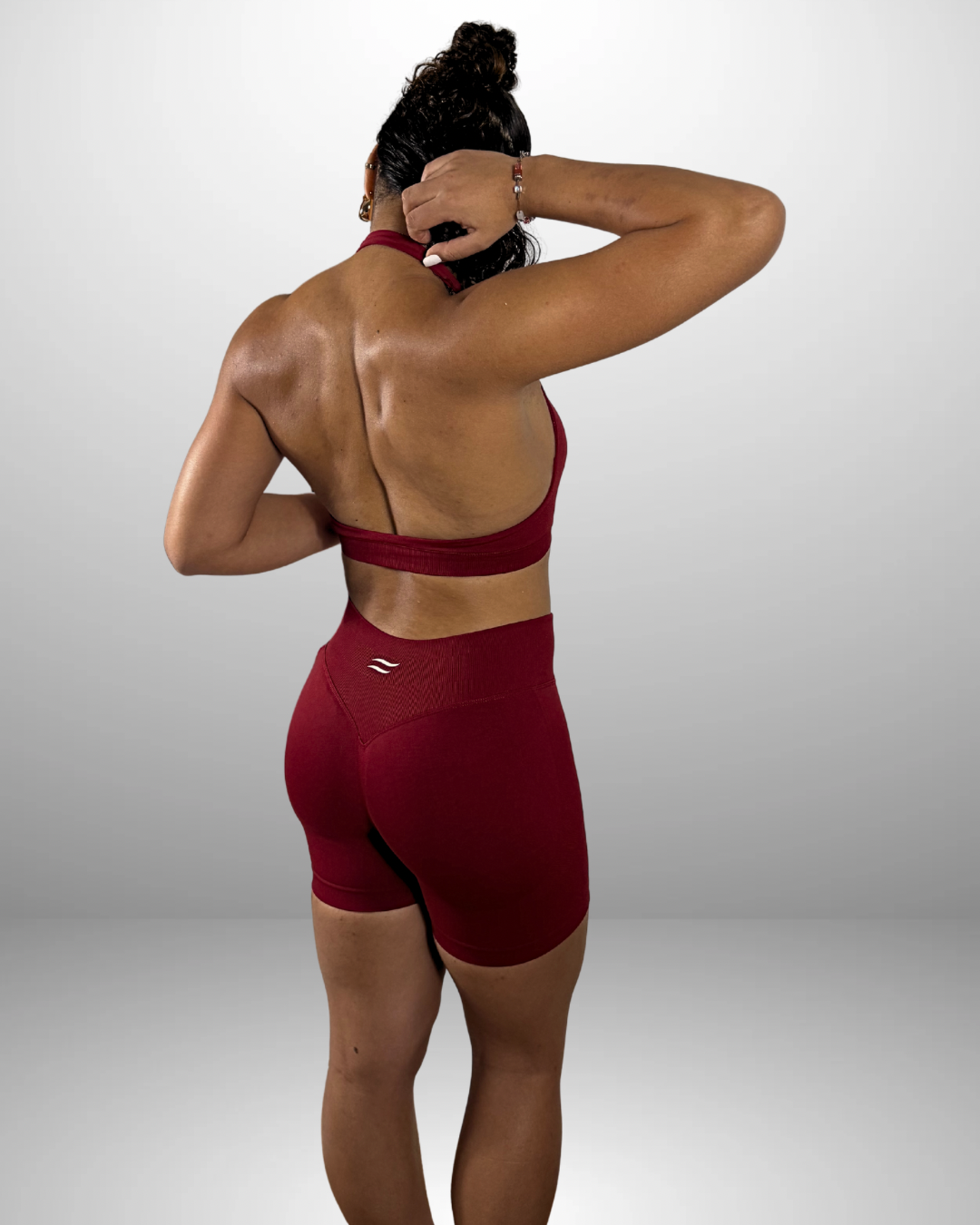 Le Short Ventre Plat Cherry