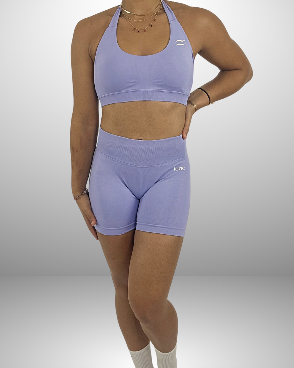 Le Short Ventre Plat Lavande