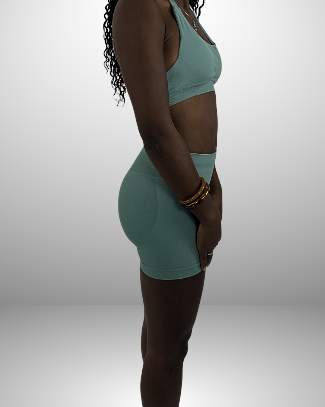 Le Short Ventre Plat Sauge