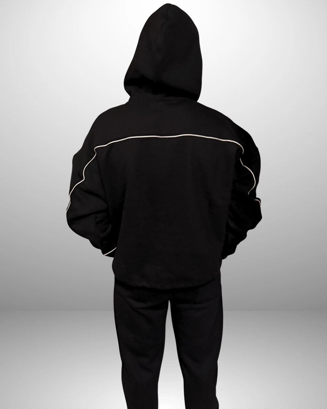 Sweat à capuche mixte Onyx