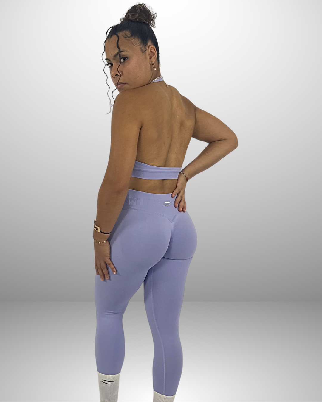 Le Legging Ventre Plat Lavande