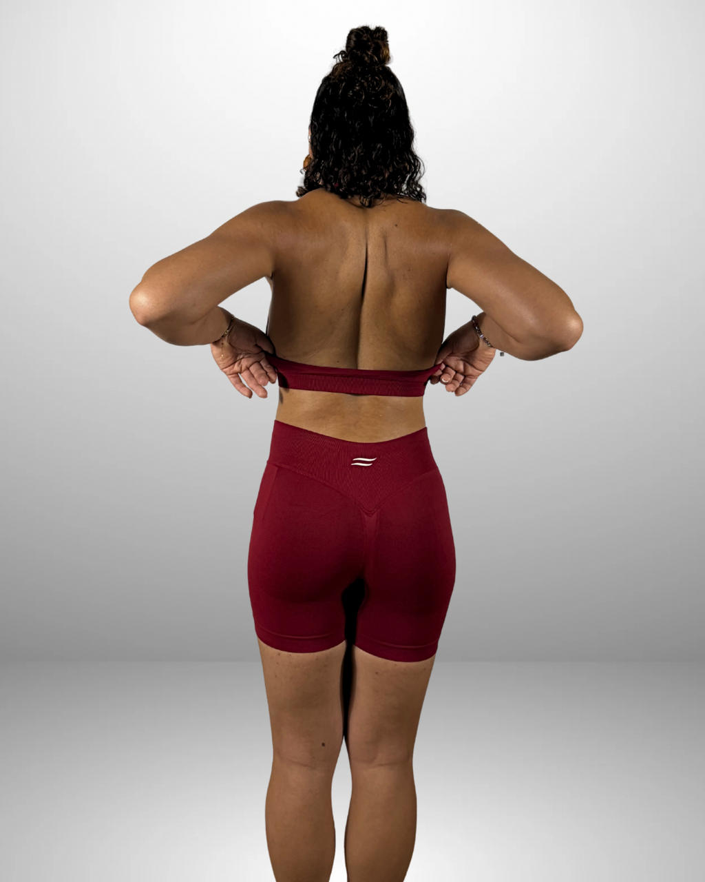 Le Short Ventre Plat Cherry