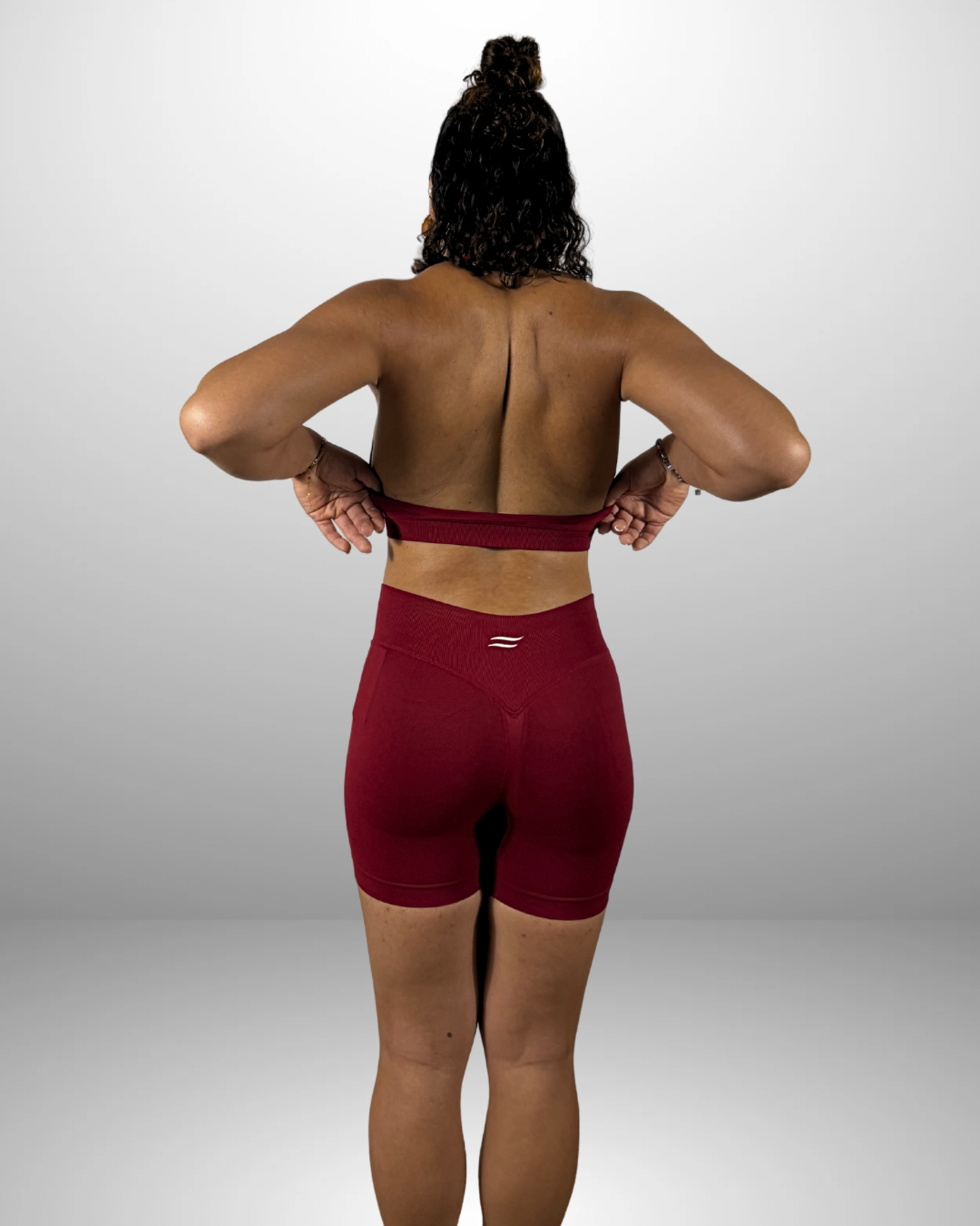 Le Short Ventre Plat Cherry