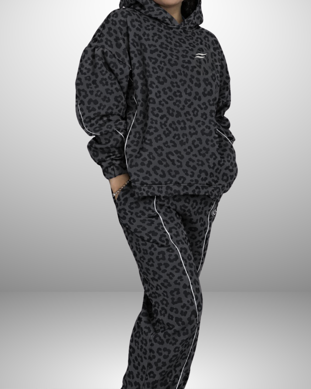 Sweat à capuche mixte Roar