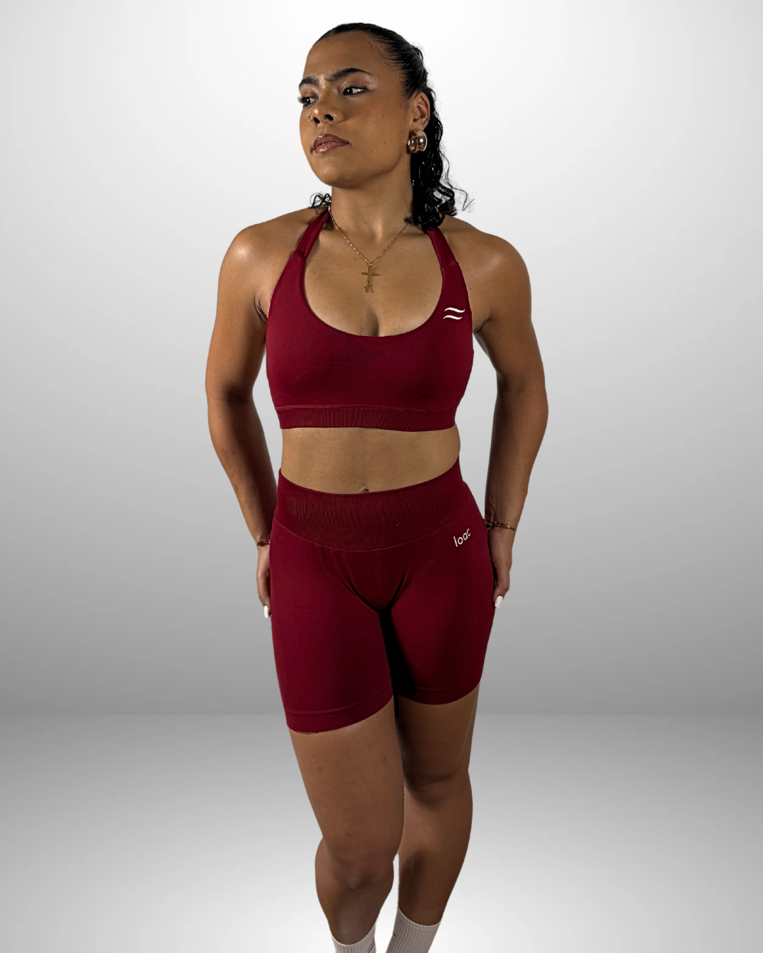 Le Short Ventre Plat Cherry