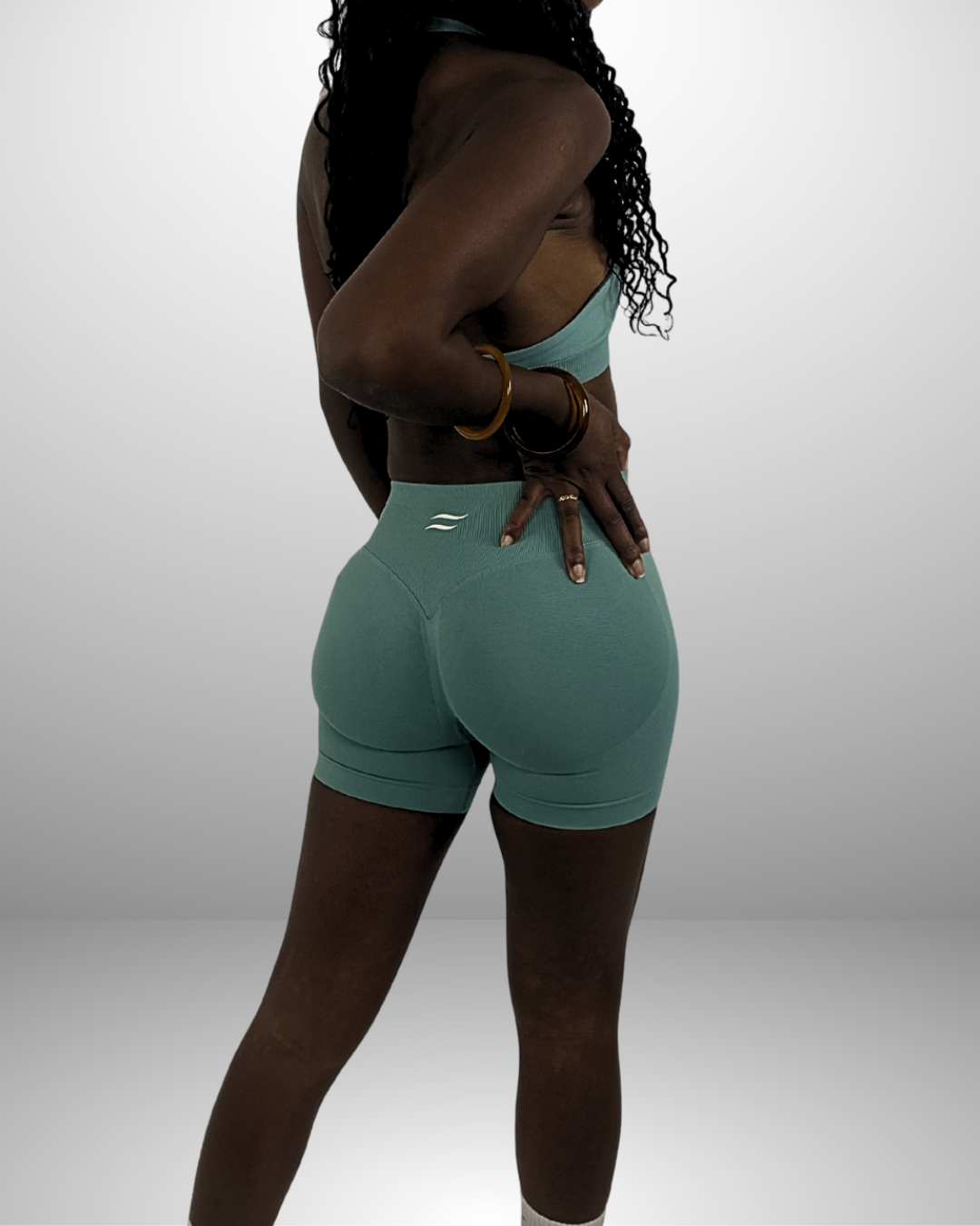 Le Short Ventre Plat Sauge