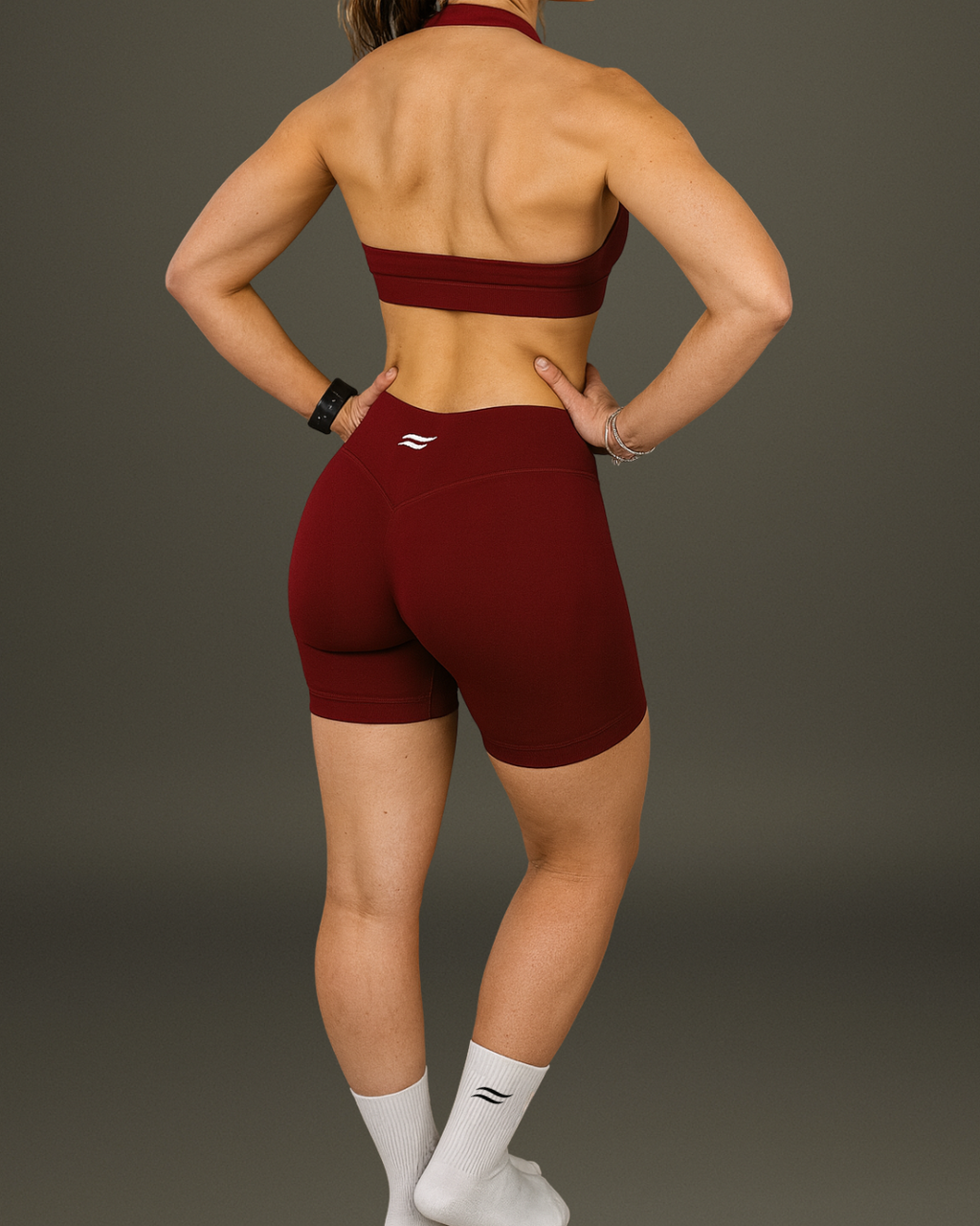 Le Short Ventre Plat Cherry