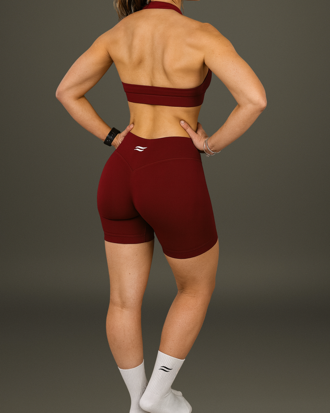 Le Short Ventre Plat Cherry