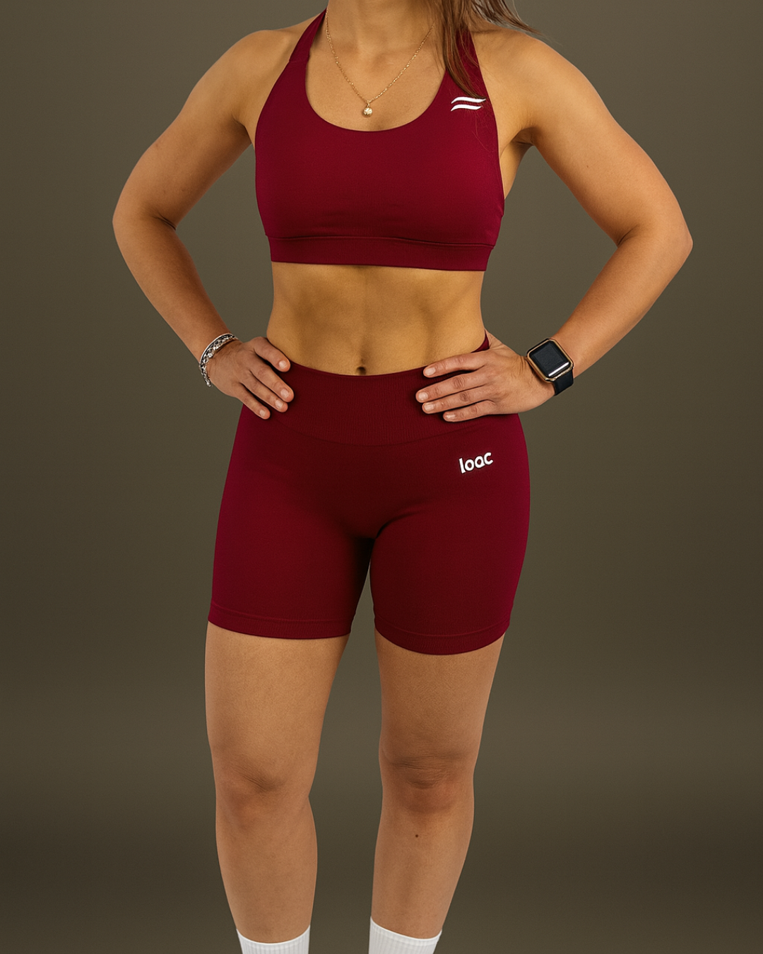 Le Short Ventre Plat Cherry